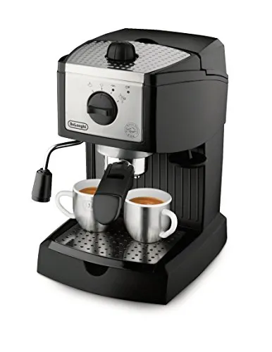4. De’Longhi EC155 15 Semi-Automatic Espresso and Cappuccino Maker