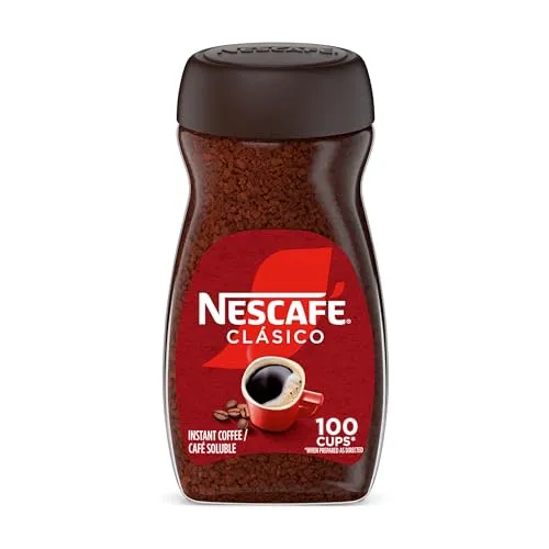 5. NESCAFE CLASSICO Dark Roast Instant Coffee