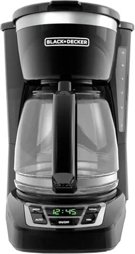 2. Black+Decker 12-Cup Programmable Coffee Maker